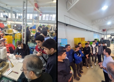 بازدید هنرستان تهران مقدم 1403